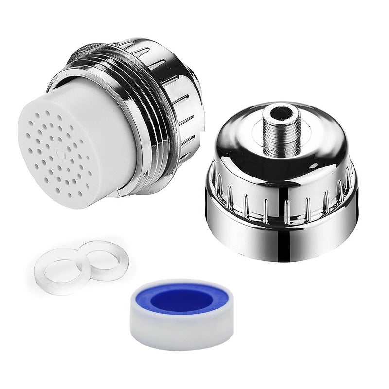 Bluejw 15/20 Stage Shower Head Filter for Hard Water - High Output Showerhead Filters with Activated Carbon & KDF Media - Removes Chlorine, Heavy Metals, Fluoride - Image 4